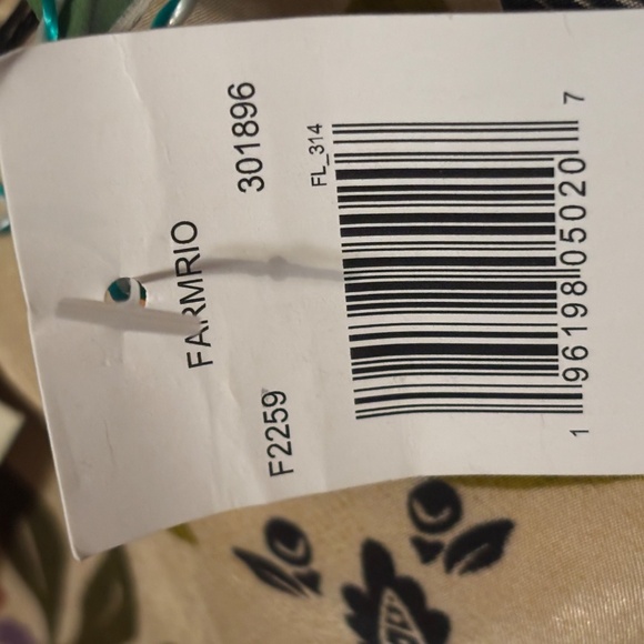 Farm Rio Romantic Garden Maxi Dress Size Small Floral Multi - Picture 7 of 14